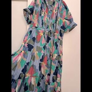 Kemi Telford “Sarah” Drawstring Dress, XXL